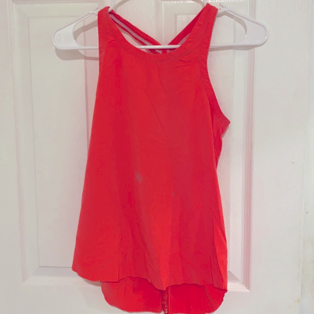 Cute pink/orange tank top